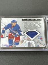 2024-25 Upper Deck Black Diamond Diamond Debut Relics Jersey Brennan Othmann #DD-BO card