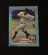 Jimmy Glowenke 2020 Bowman Draft 1st Edition card