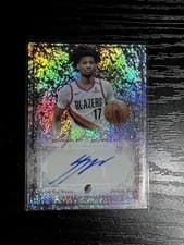 2025-26 Topps Signed and Sealed Shaedon Sharpe #BSI-SS card