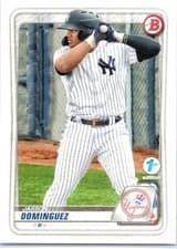 Jasson Dominguez 2020 Bowman Draft 1st Edition card