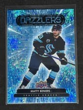 Matty Beniers 2022 Upper Deck Dazzlers card