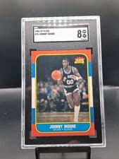 Johnny Moore 1986 Fleer card