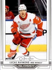 Lucas Raymond 2025 Upper Deck O-Pee-Chee Glossy card