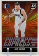 Luka Doncic 2024 Panini Donruss Optic Express Lane card
