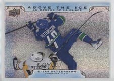 2025-26 Tim Hortons Collectors Series Above the Ice Elias Pettersson #AI-4 card