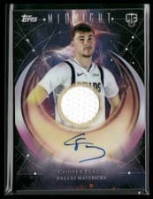 Cooper Flagg 2025-26 Topps Midnight card