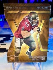 2025 Panini Silhouette Super Bowl Mike Alstott #13 card
