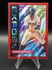 2025 Topps Chrome Update Topps Chrome Expose Julio Rodríguez #TCE-54 card