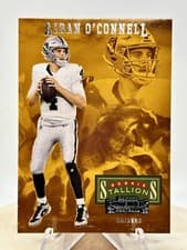 2024 2023 Panini Contenders Rookie Stallions Aidan O'Connell #1