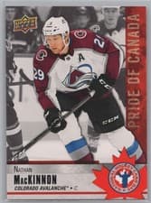 Nathan Mackinnon 2020 Upper Deck National Hockey Card Day Canada card