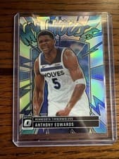 Anthony Edwards 2024 Panini Donruss Optic My House card