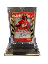2025 Stadium Club In Case of Emergency Autographs Joey Votto #ICOEA-JV card