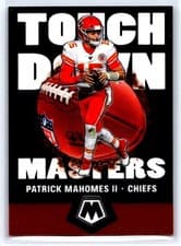 Patrick Mahomes II 2020 Panini Mosaic Touchdown Masters card
