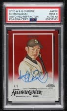 Ichiro 2020 Topps Allen & Ginter Chrome Autographs card