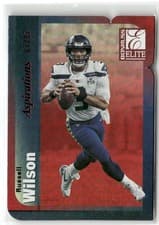 Russell Wilson 2019 Panini Donruss Elite card