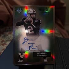 2025 Bowman University Chrome 1955 Bowman Football Autographs Diego Pavia #55AV-DP card