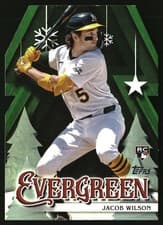 2025 Topps Holiday Evergreen Jacob Wilson #E-7