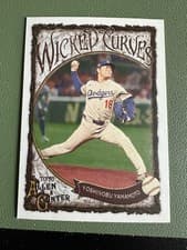Yoshinobu Yamamoto 2025 Topps Allen and Ginter Wicked Curves card