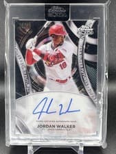2024 Topps Chrome Black Super Futures Autographs Jordan Walker #SFA-JWA card