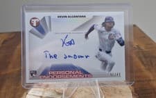 2025 Topps Pristine Personal Endorsements Autographs Kevin Alcántara #PPEA-KA card