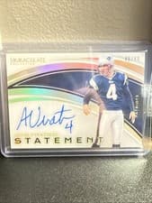 2025 Panini Immaculate Statement Signatures Adam Vinatieri #19 card