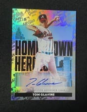 Tom Glavine 2025 Topps All Star Game Homegrown Heroes Autographs card