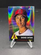 Shohei Ohtani 2022 Topps Chrome Platinum Anniversary card