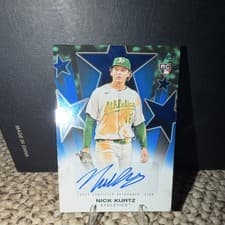 2025 Topps Update Baseball Stars Autographs Nick Kurtz #BSAU-NK card