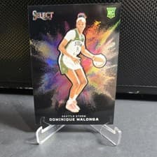 2025 Panini Prizm WNBA Color Blast Dominique Malonga #6 card