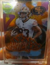 2025 Topps Chrome Urban Legends Christian McCaffrey #UL-15 card