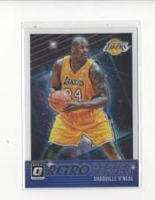 Shaquille O'Neal 2018 Panini Donruss Optic Retro Series card