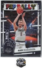 Alex Karaban 2024-25 Bowman University Chrome Pep Rally card