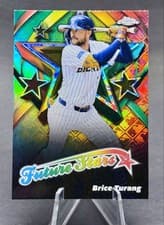 2025 Topps Chrome Logofractor Edition Future Stars Brice Turang #FS-17 card