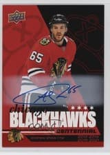 2025-26 Upper Deck Chicago Blackhawks Centennial Box Set Autographs Andrew Shaw #36 card