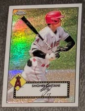 Shohei Ohtani 2021 Topps 1952 Redux card