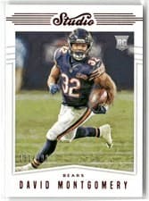 David Montgomery 2019 Panini Chronicles Studio card