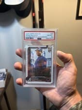 2025 Topps Update Real One Golden Mirror Autographs Drake Baldwin #US87 card