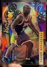 Shaquille O'Neal 1997 Topps Chrome Season's Best card