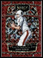 John Elway 2022 Panini Select Draft Picks card