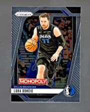 Luka Doncic 2024 Panini Prizm Monopoly card