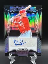 David Fletcher 2019 Panini Prizm Rookie Autographs card