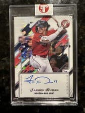 2025 Topps Pristine Pristine Autographs Jarren Duran #PA-JDU card