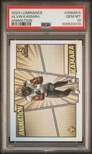 Alvin Kamara 2024 Panini Luminance Animation card