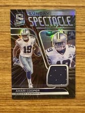 2021 Panini Spectra Sunday Spectacle Amari Cooper #SS-AC