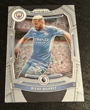 Riyad Mahrez 2021 Panini Prizm Premier League card