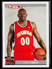 Tony Delk 2004-05 Topps Total Base Set card