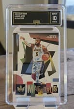 Lebron James 2021 Panini Court Kings Maestros card