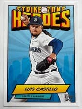 2024 Topps Japan Edition Strike Zone Heroes Luis Castillo #SZH-24 card