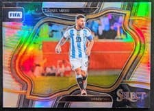 Lionel Messi 2022 Panini Select FIFA card