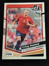 Erling Haaland 2023 Panini Donruss card